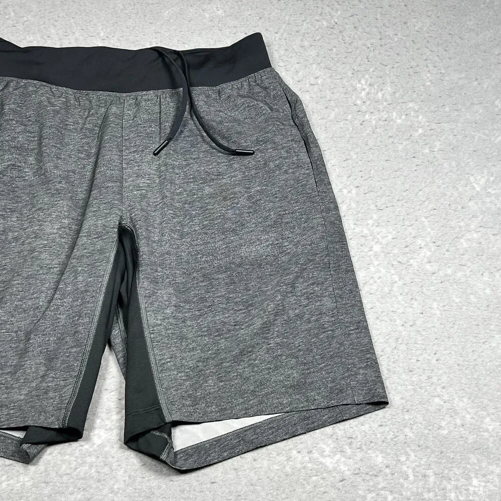Lululemon T.H.E. Shorts Men’s Medium Heather Deep Coal 7